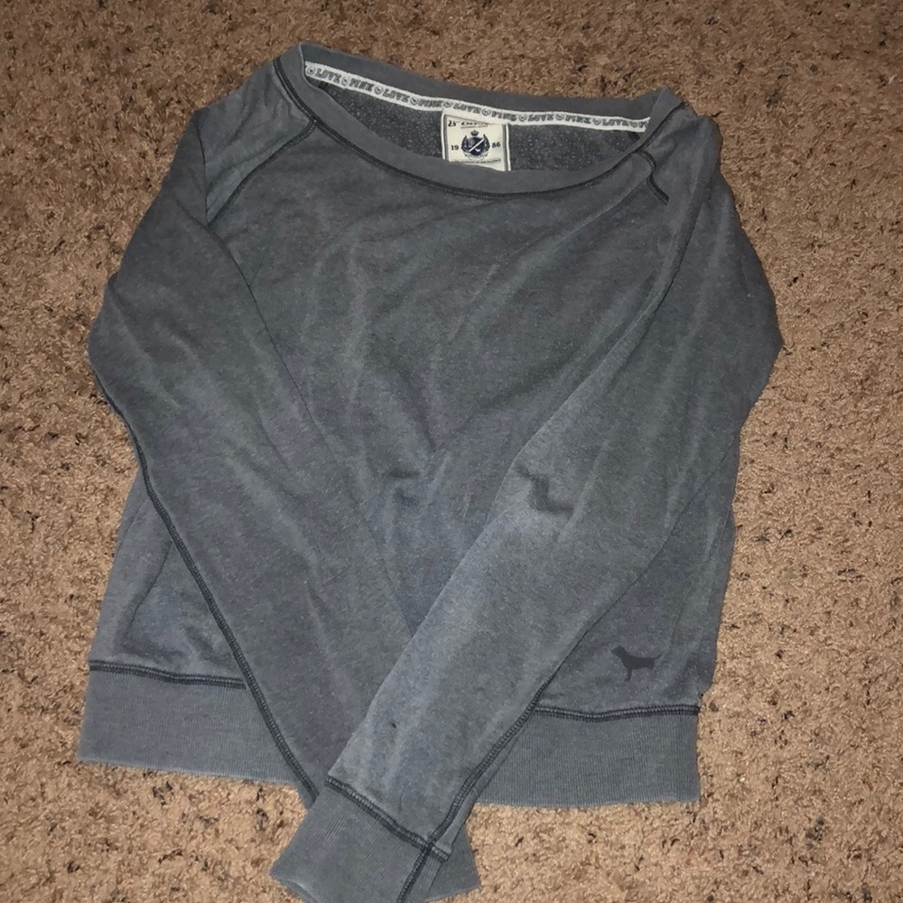 Victoria’s Secret pink sweatshirt